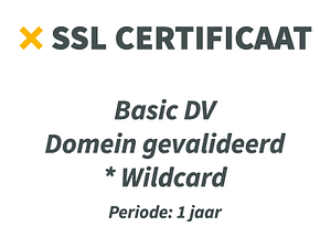 SSL Certificaat DV Wildcard